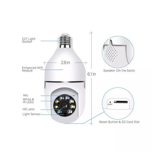 Mini WiFi kamera H68 - Slika 8