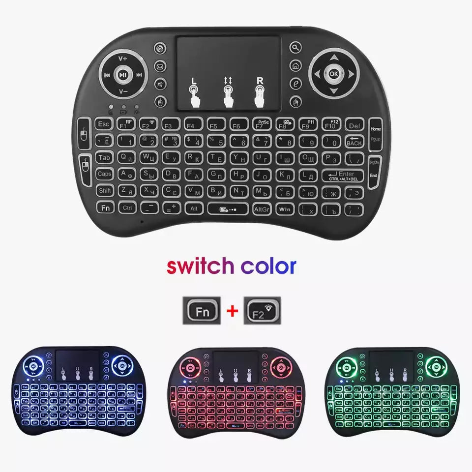 Mini bezicna tastatura sa RGB osvetljenjem