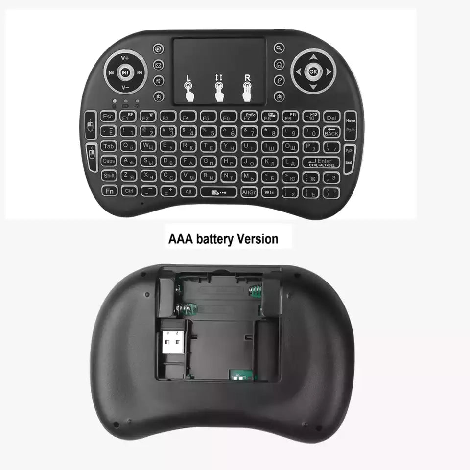 Mini bezicna tastatura sa RGB osvetljenjem