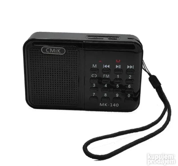 Mini digitalni FM radio CMiK MK 140