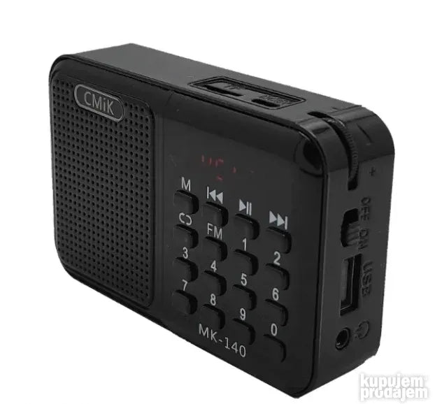 Mini digitalni FM radio CMiK MK 140 - Slika 3