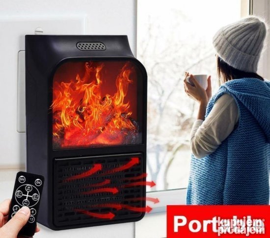 Mini rucna grejalica sa efektom plamena grejalica grejalica