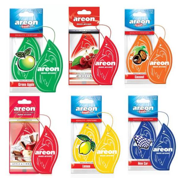 Mirisne jelkice za auto Areon refreshment set od 12 jelkica - Slika 6