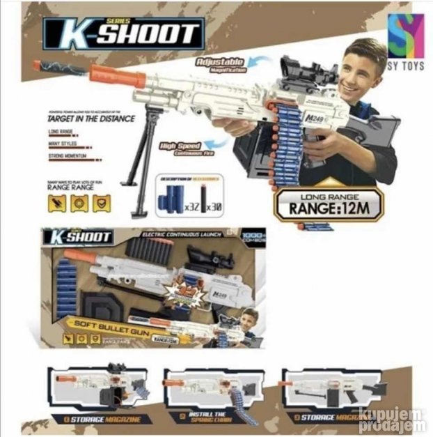 Mitraljez K Shoot 416