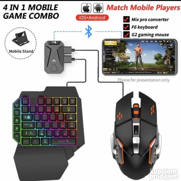 Mobile Game Combo set 4 in1