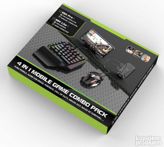 Mobile Game Combo set 4 in1