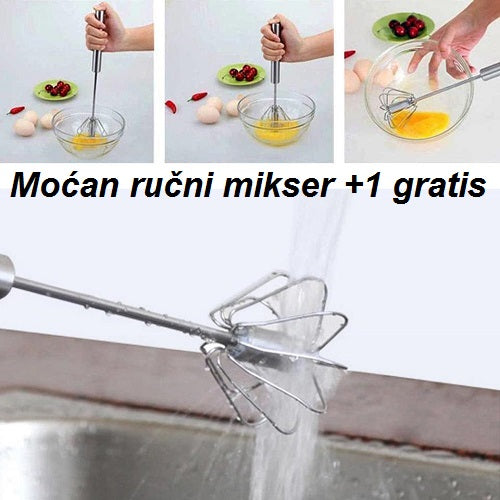 Mocan rucni mikser i 1 gratis