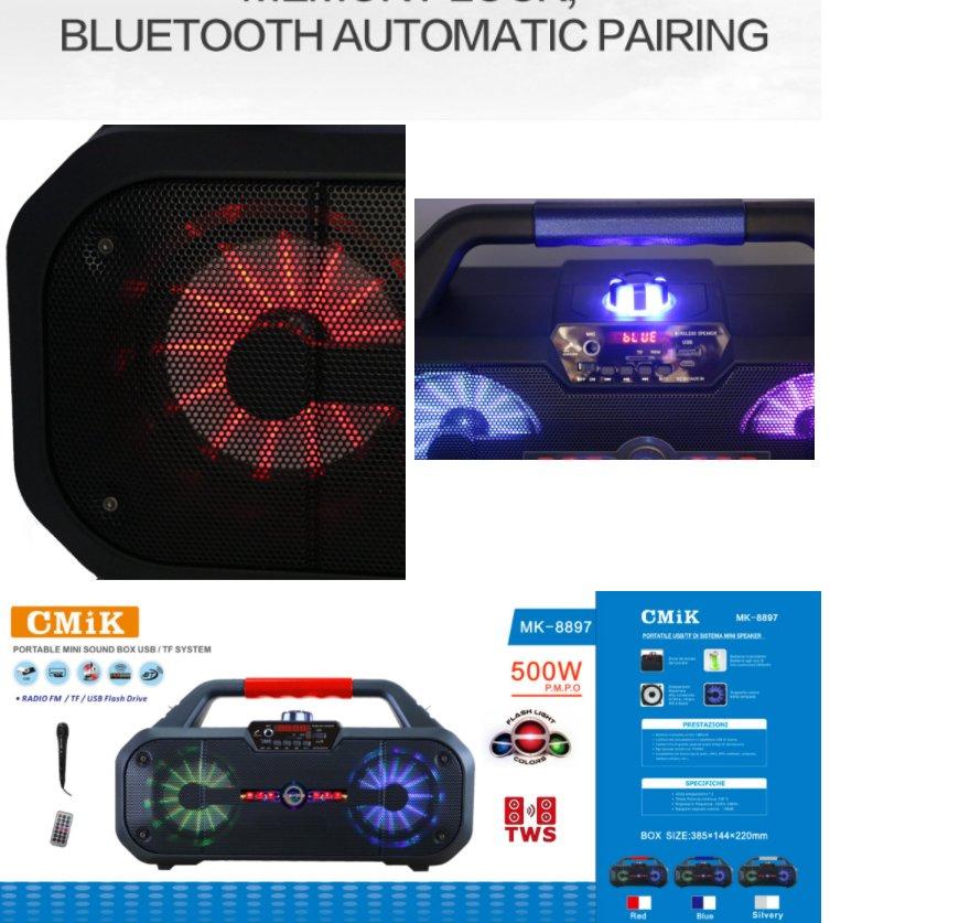 Moderni prenosivi zvucnik CMIK MK 8897 Moderni prenosivi zvucnik CMIK MK 8897