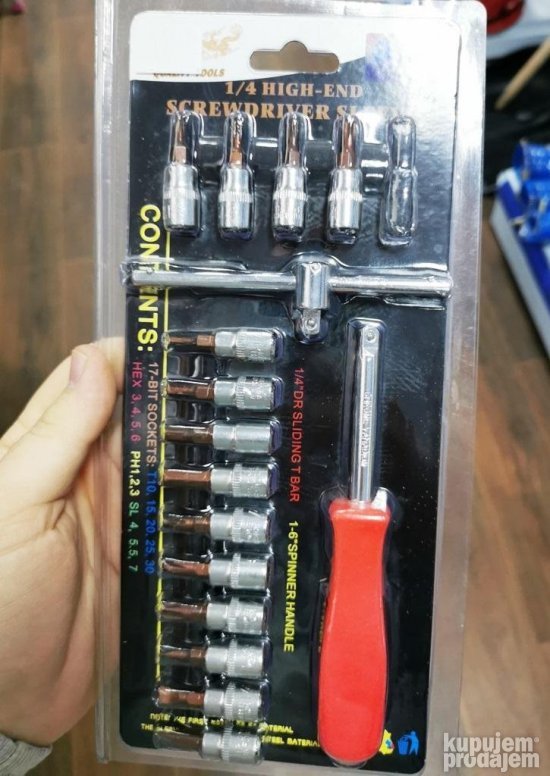 Moderni set odvijaca sa nosacem