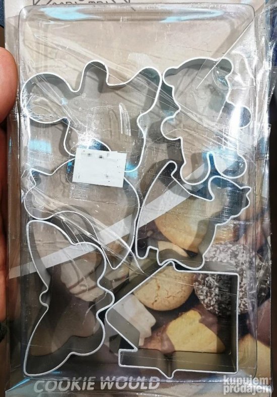 Modlice za isecanje kolaca set 6 kom