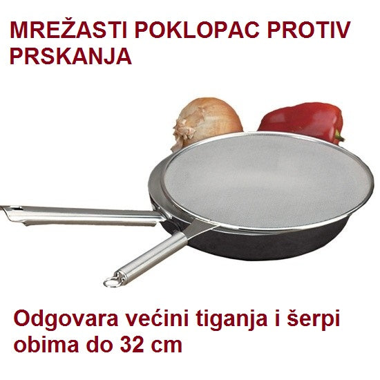 Mrezasti poklopac protiv prskanja - Slika 5