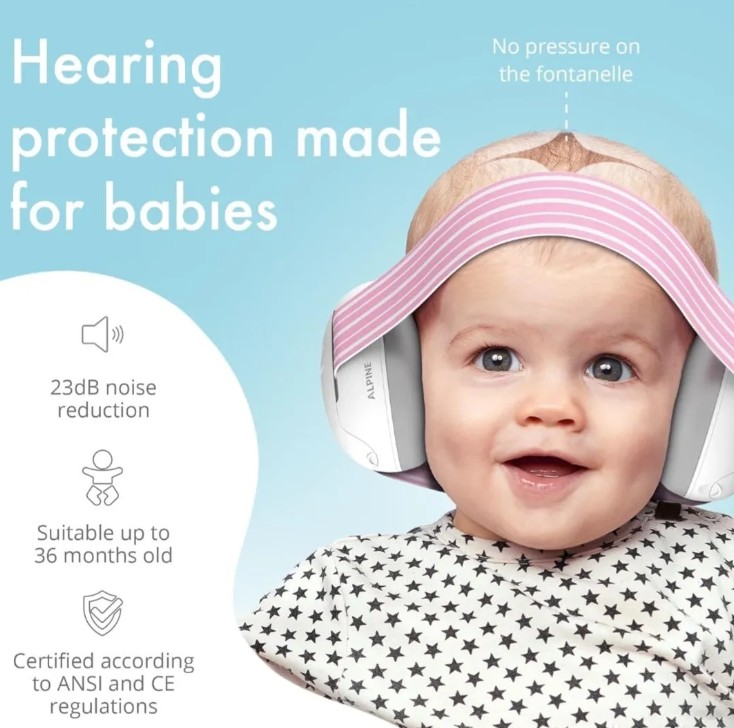 Muffy Baby Antifoni za Bebe Zastita za Usi Protiv Buke