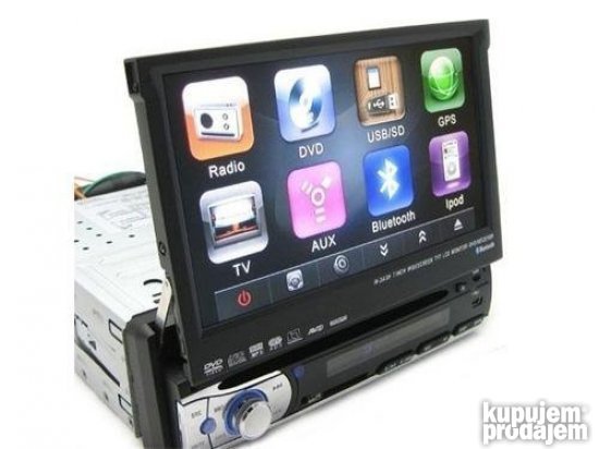 Multimedia 1 DIN sa Bluetooth i ekranom 7inca na izvlacenje - Slika 3