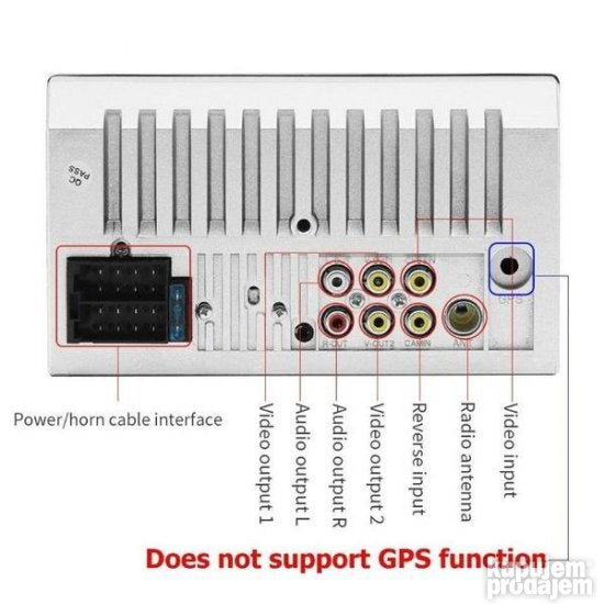 Multimedia auto radio Sistem 7018b TFT dis 7 inci multimedia - Slika 11