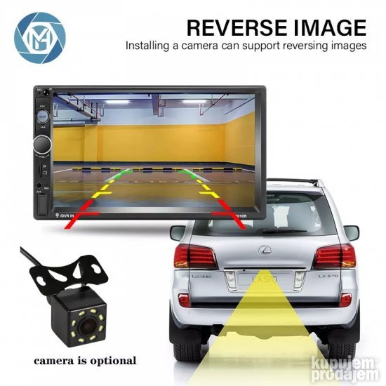 Multimedia auto radio sistem 7010b Multimedia auto radio