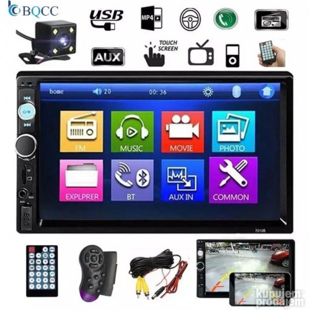 Multimedija za auto 7 inca Multimedija za auto - Slika 3