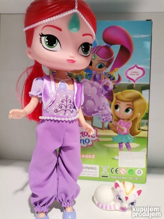 Multimedijalna lutka simer iz shimmer shine serijala