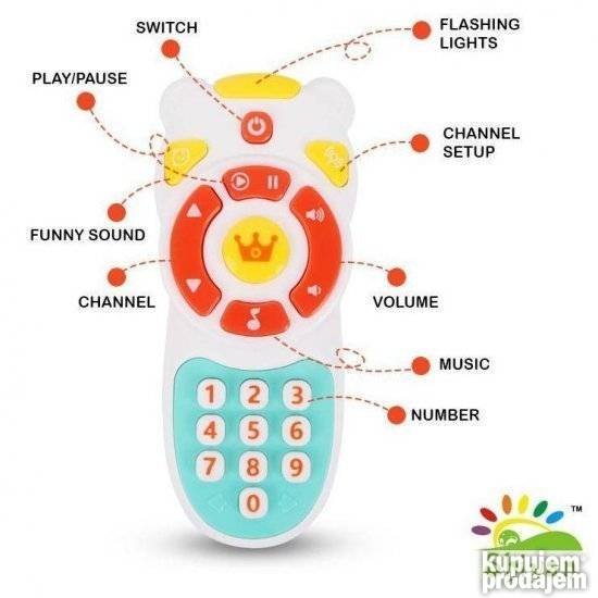 Multimedijalna telefon za bebe - Slika 3