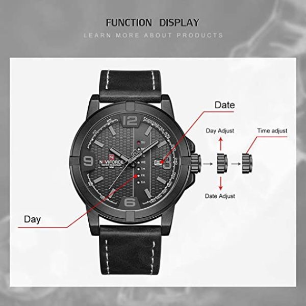 Muski sat Naviforce NF 9177 BB - Slika 3