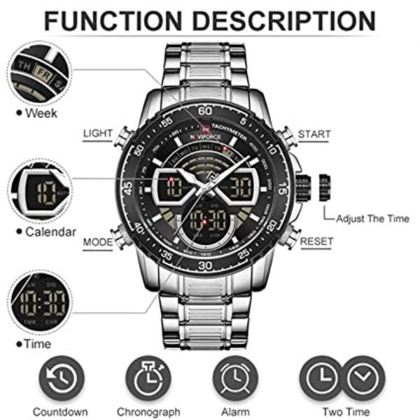 Muski sat Naviforce NF 9189 SB