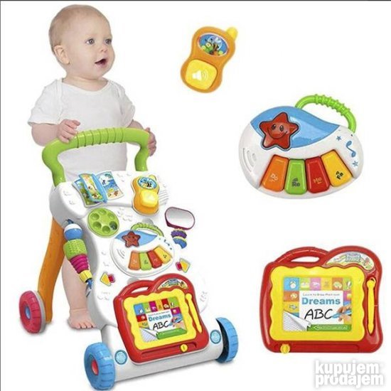 Muzicka hodalica za bebe guralica