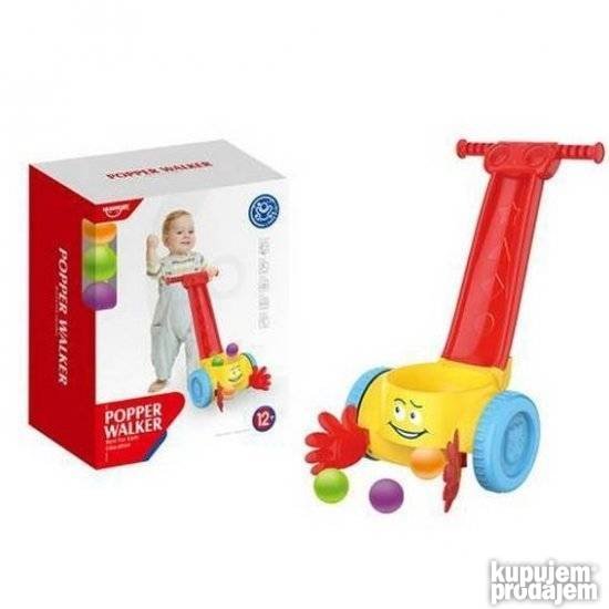 Muzicka hodalica za bebe. POPPER WALKER