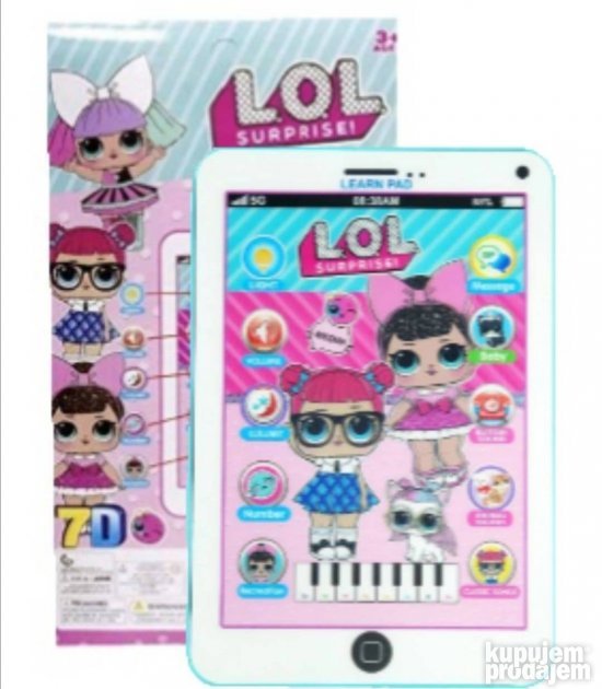 Muzicka igracka LOL edukativni tablet