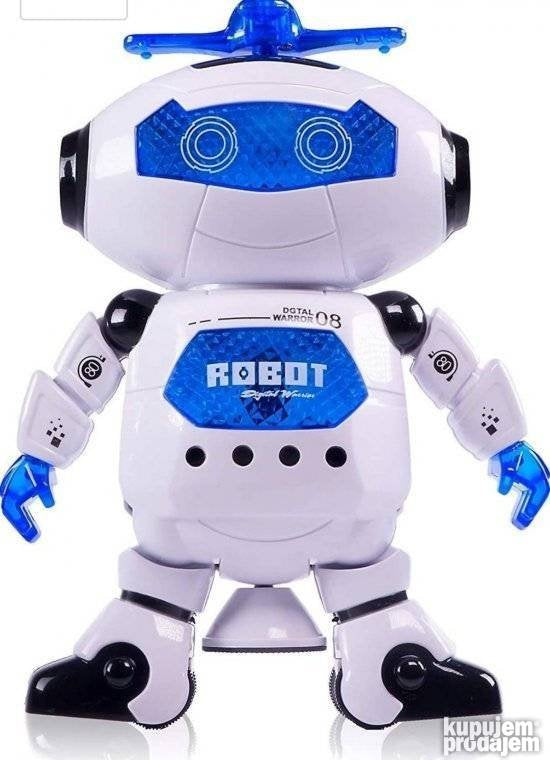 Muzicka igracka robot koji plese