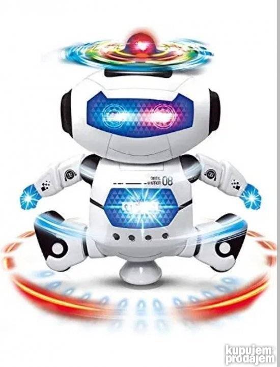 Muzicka igracka robot koji plese