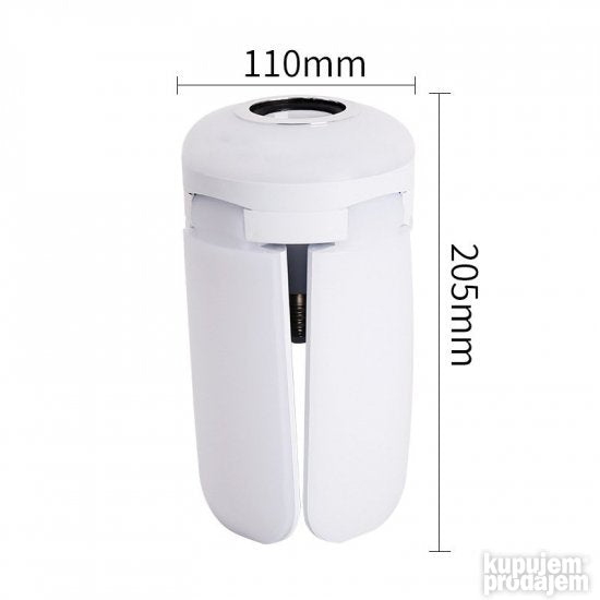 Muzicka rasklopiva lampa luster 48w sa blututom - Slika 4