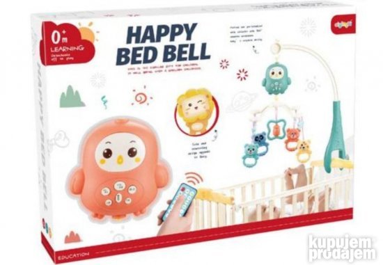 Muzicka vrteska NARANDZASTA happy bed ball
