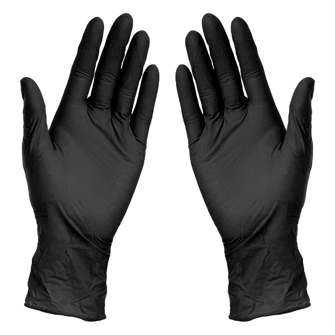 NITRILE GLOVES nitrilne jednokratne rukavice crne
