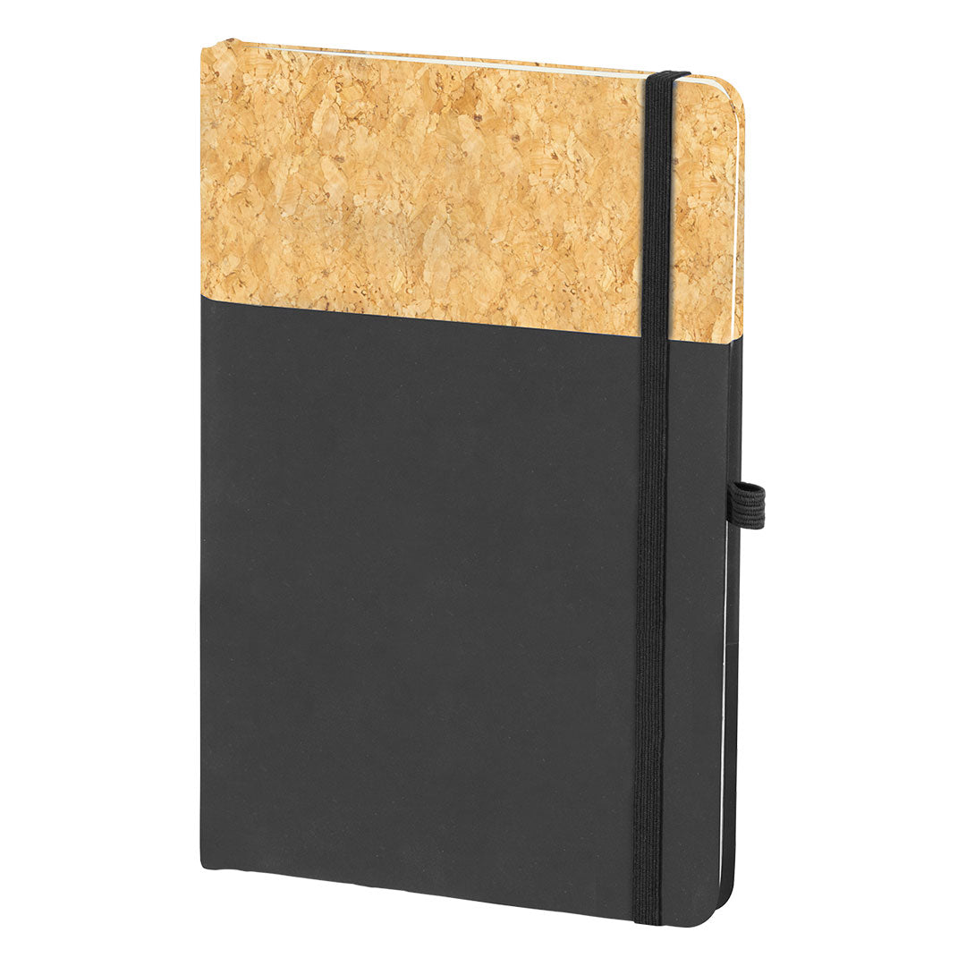 NOTE CORK notes a5 crni