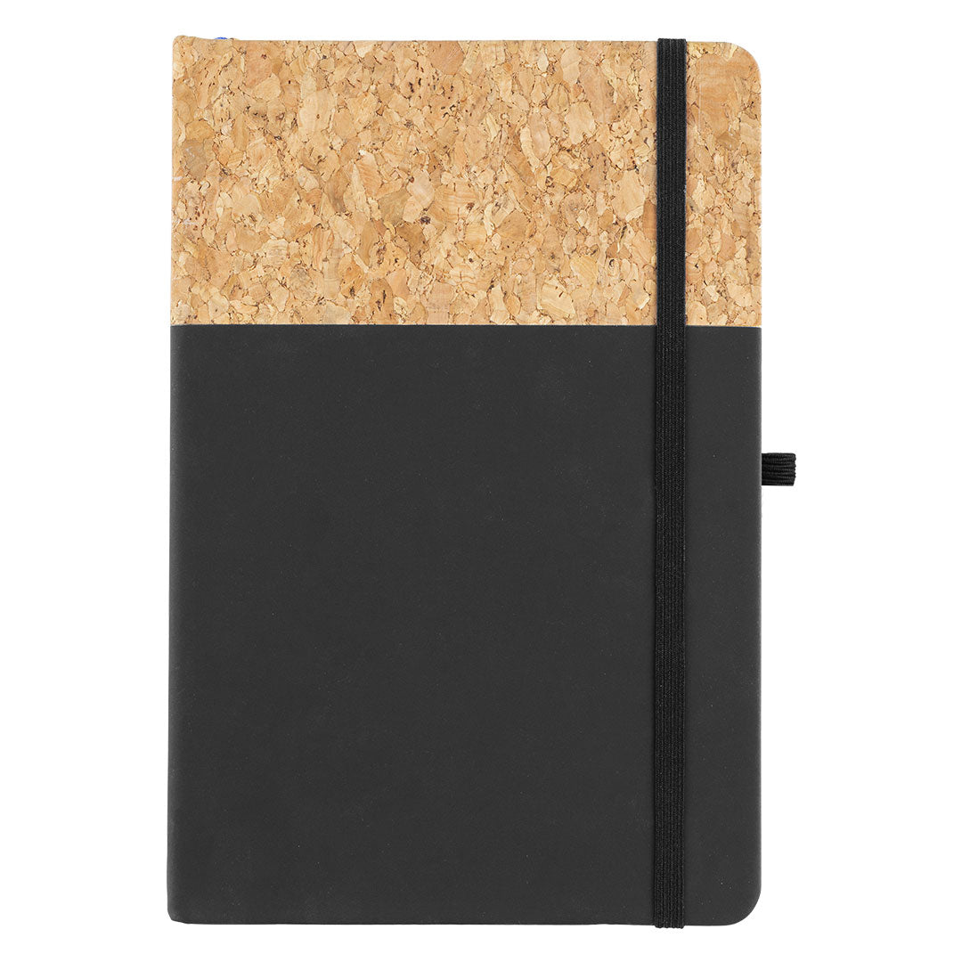 NOTE CORK notes a5 crni
