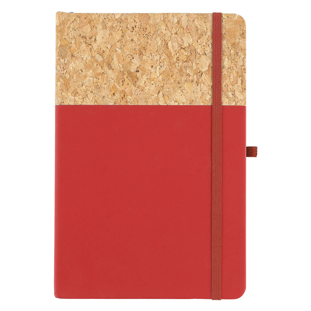 NOTE CORK notes a5 crveni