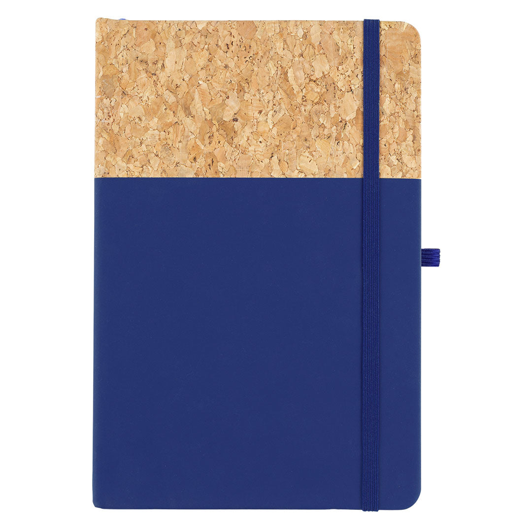 NOTE CORK notes a5 plavi