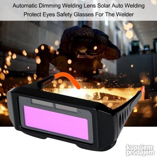 Naocare za varenje automatske solarne FOTOGREJ sa futrolom - Slika 3