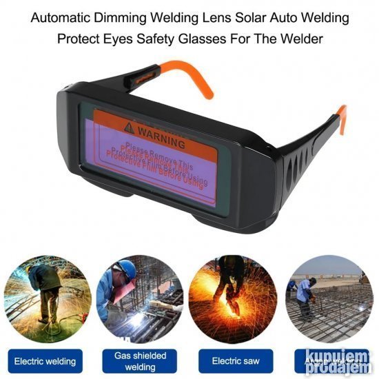 Naocare za varenje automatske solarne FOTOGREJ sa futrolom - Slika 5