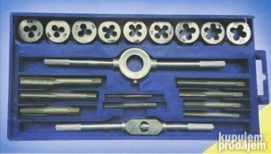 Nareznice i ureznice 20 pcs set