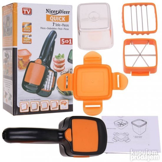 Nicer Dicer Quick 5u1 rucni secko