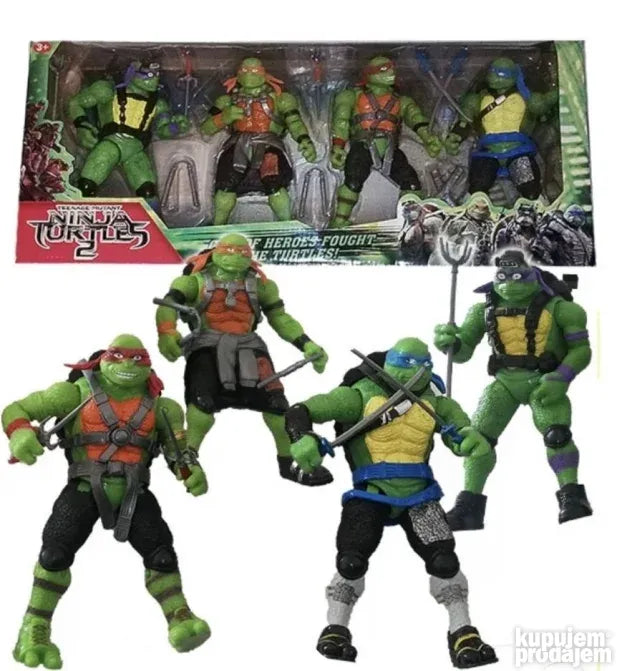 Nindza kornjace 4u1 set