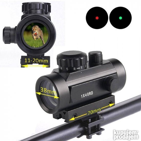 Nisan Red dot za brzo nisanjenje 1×40 RD