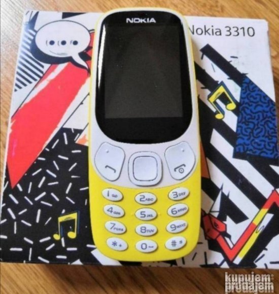 Nokia 3310 zuta