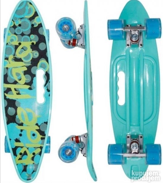 Novi penny boardskejtbord od 60 cm plavi