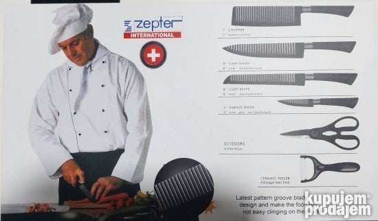 Nozevi ZEPTER Nozevi Set ZEPTER Nozevi Set