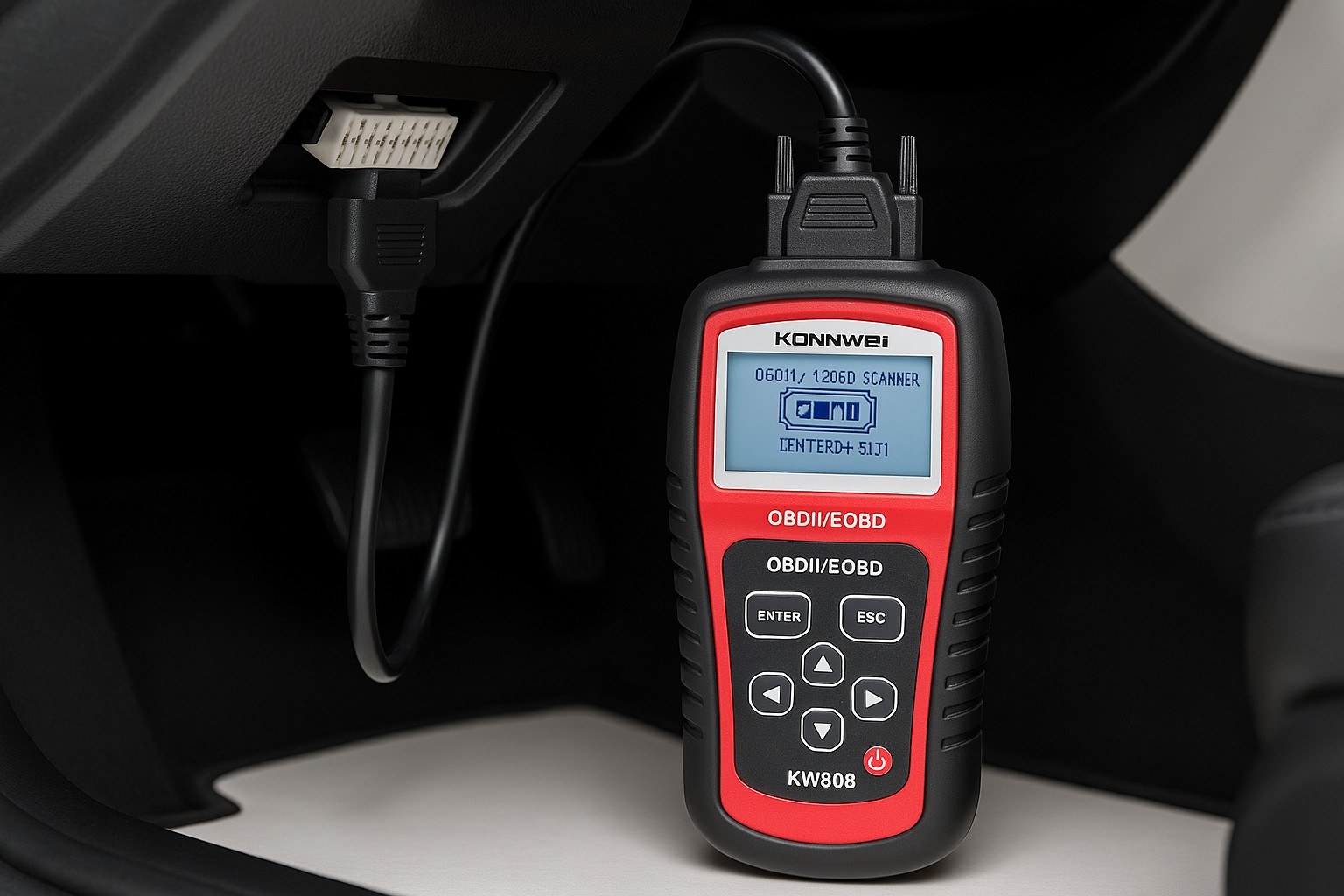 OBD EOBD skener dijagnosticki uredjaj KW808 KONNWEI