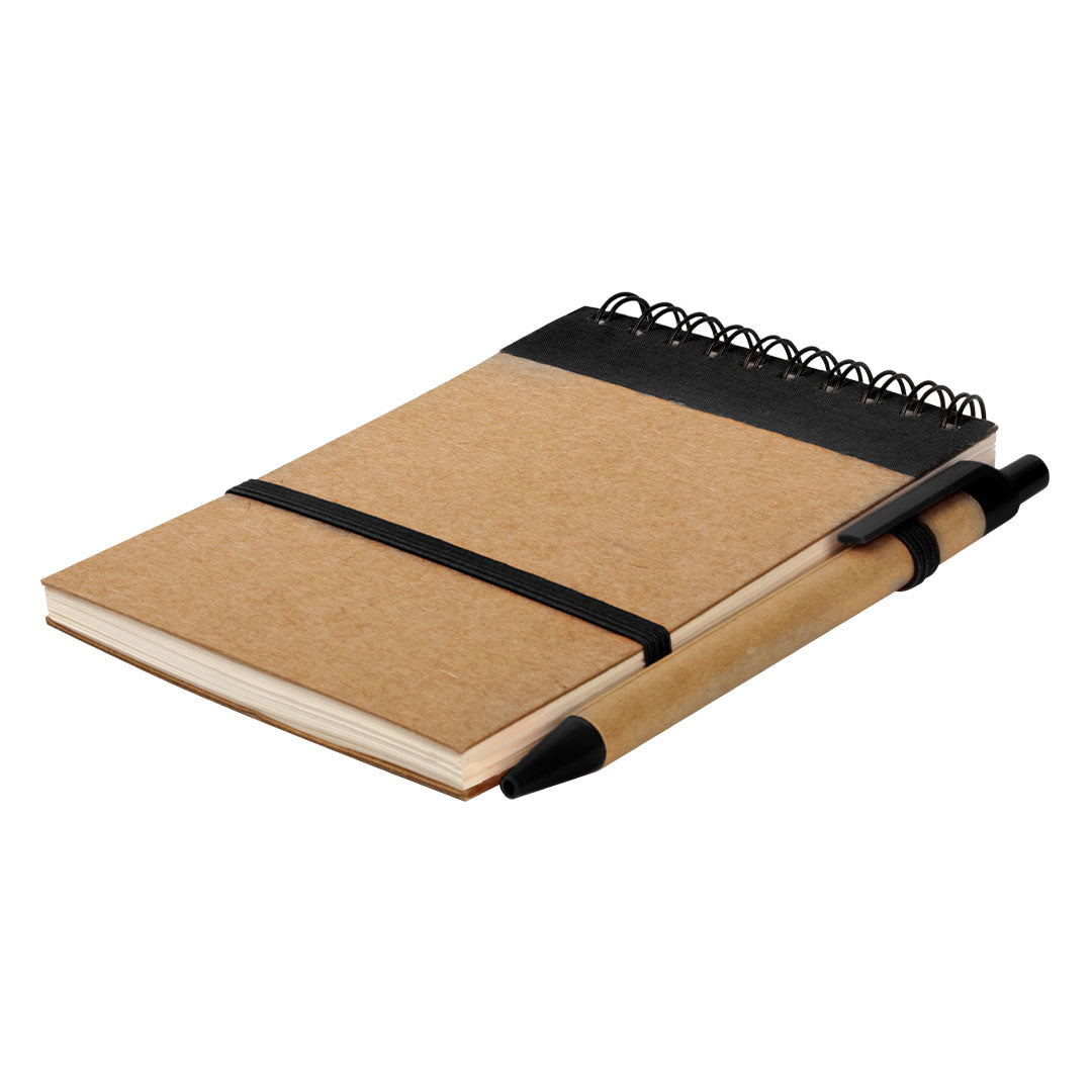 ORGANIC notes sa olovkom crni