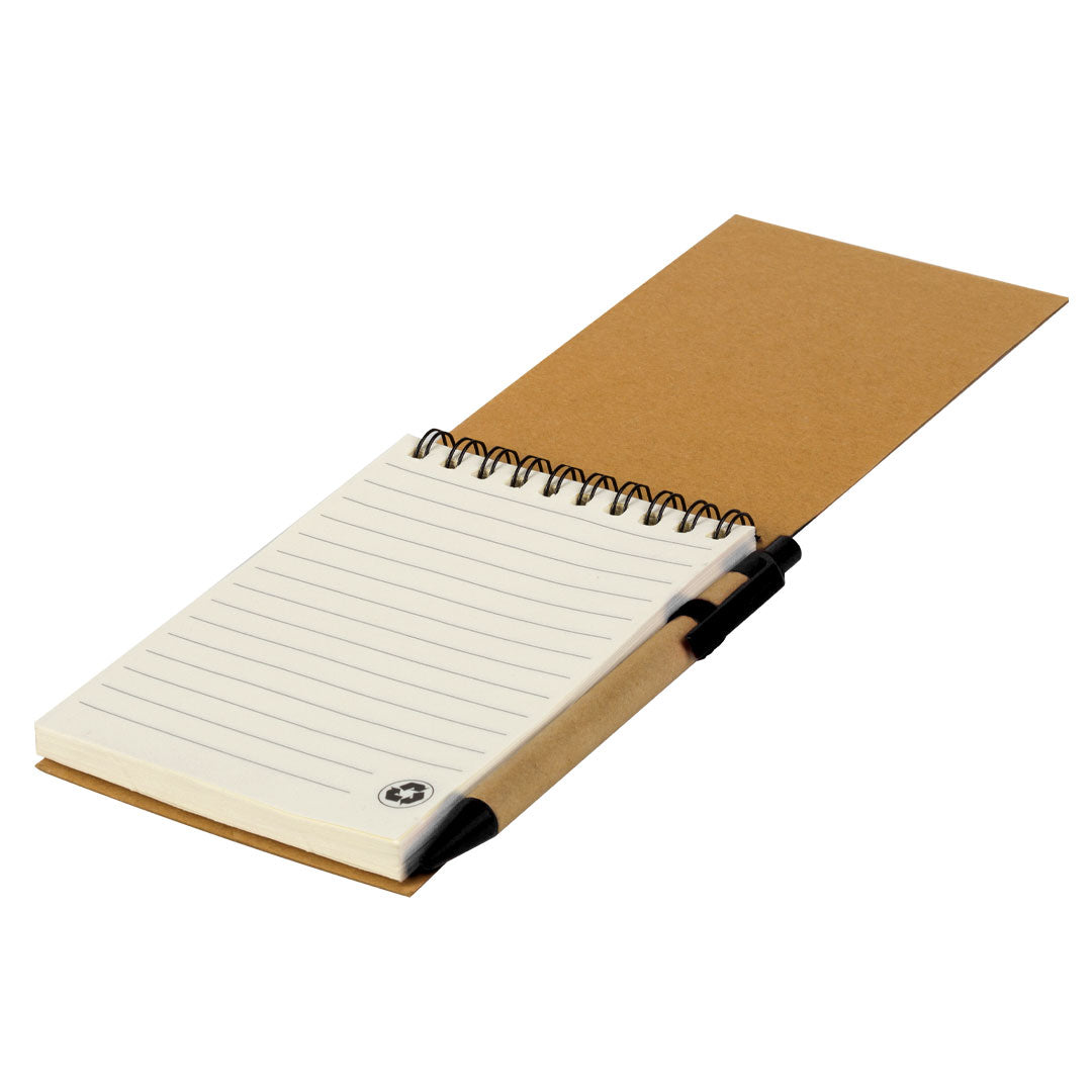 ORGANIC notes sa olovkom crni