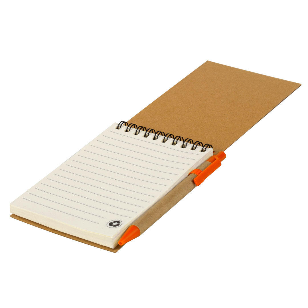 ORGANIC notes sa olovkom narandzasti