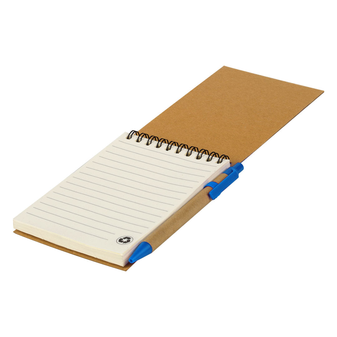 ORGANIC notes sa olovkom plavi